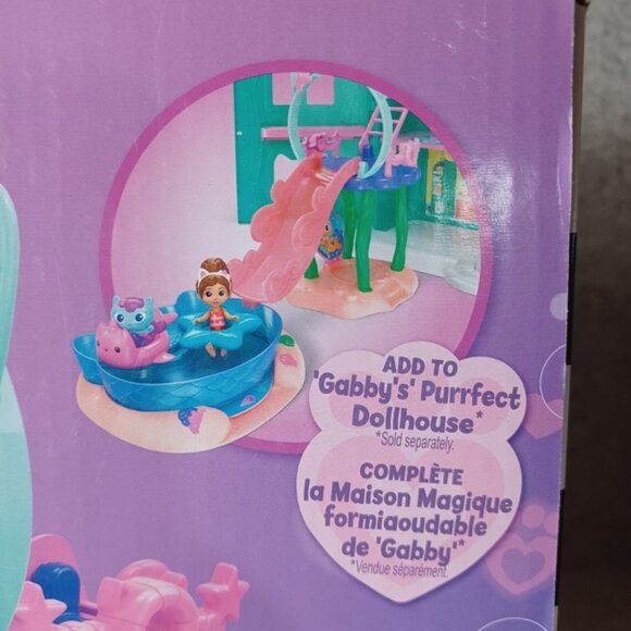 Pool Playset Gabby’s Dollhouse Doll Figures Kids Water Toy - Picture 8 of 12